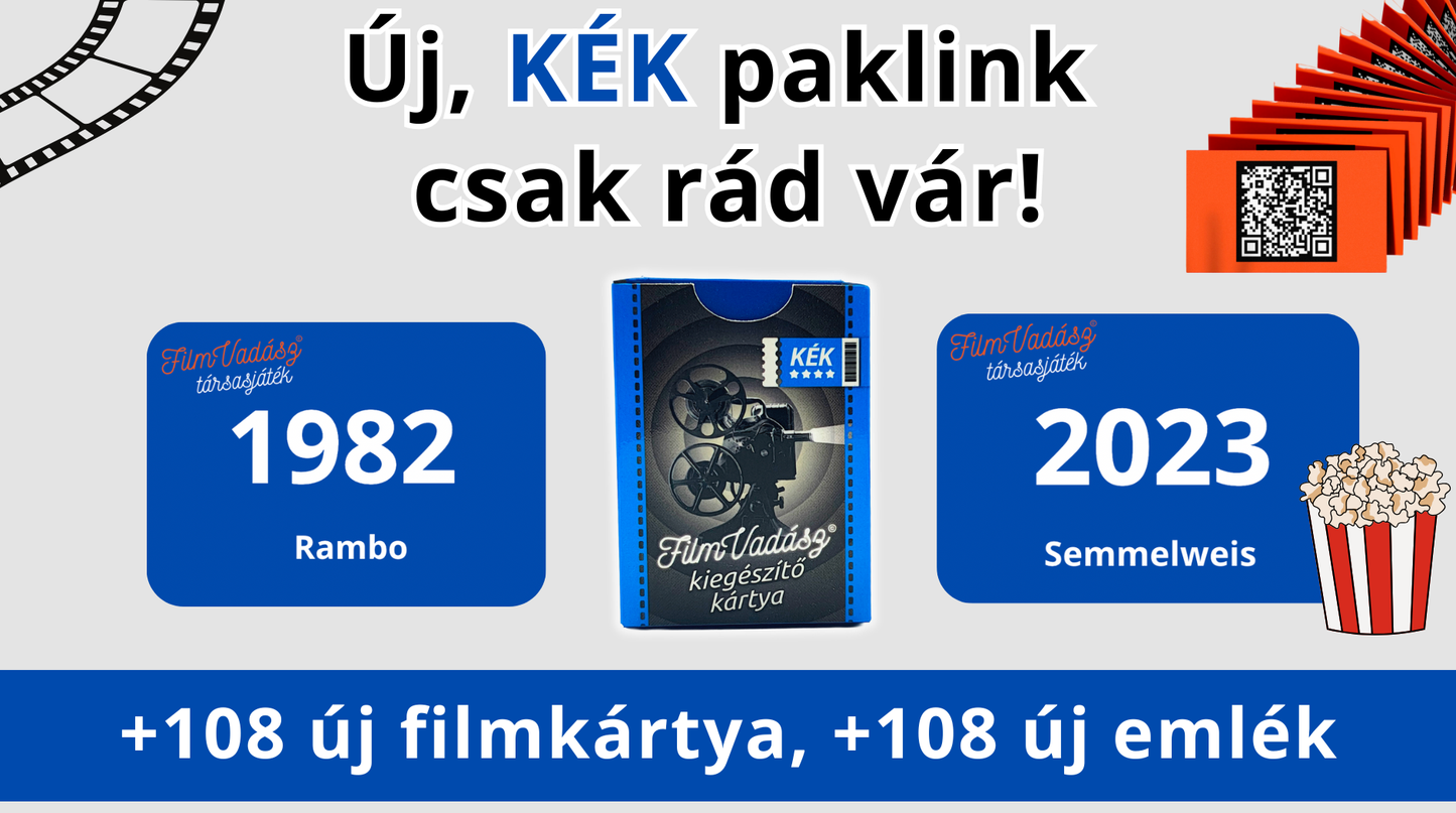 KÉK Kiegészítő 108 kártya - Legjobb kimaradt filmek