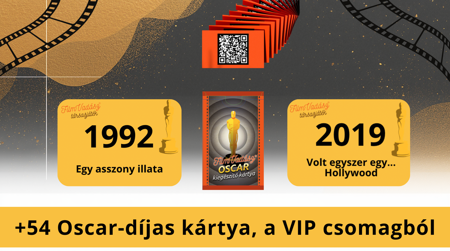 54 kártyás Oscar-díjas Csomag (A VIP csomagból)