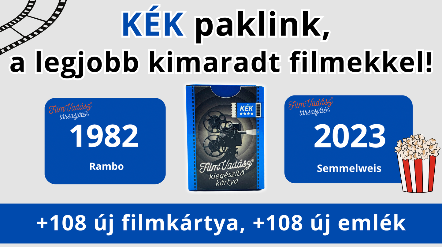 KÉK Kiegészítő 108 kártya - Legjobb kimaradt filmek